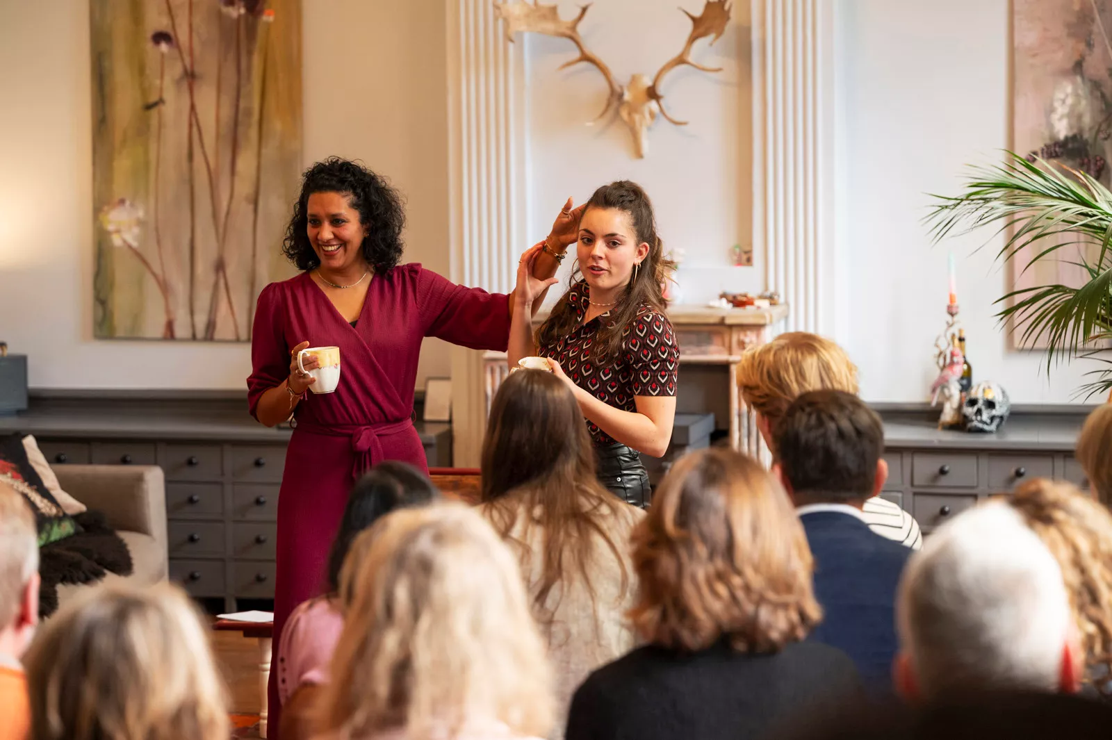 Yell & Yonkers in de huiskamer