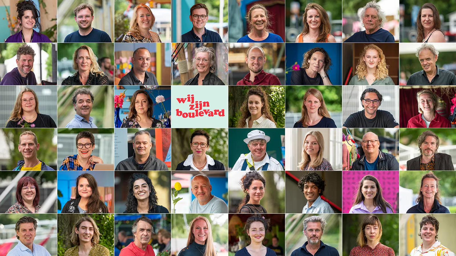 Portretten medewerkers Theaterfestival Boulevard 2021