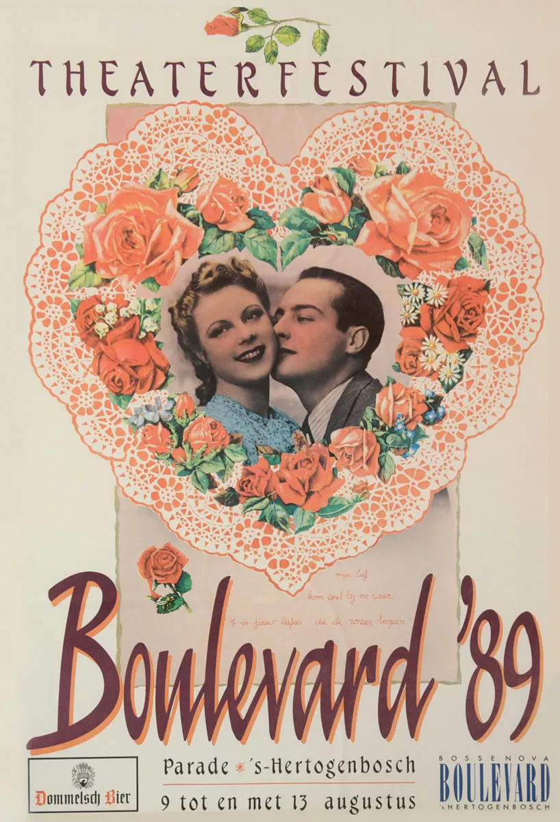 Theaterfestival Boulevard Affiche 1989