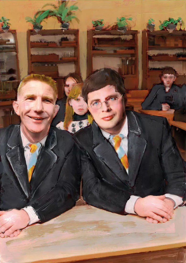 Jacques de Vries en Jan Peter Balkenende